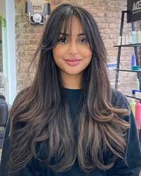Long Wispy Bangs